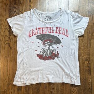 *Last Chance Price* Chaser 100% Cotton Grateful Dead Distressed T Shirt Large